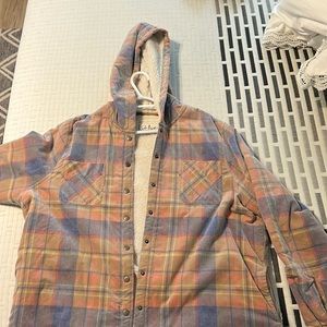 Flannel sweater